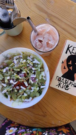 Ensalada griega at La Selva de los Gatos in Oaxaca