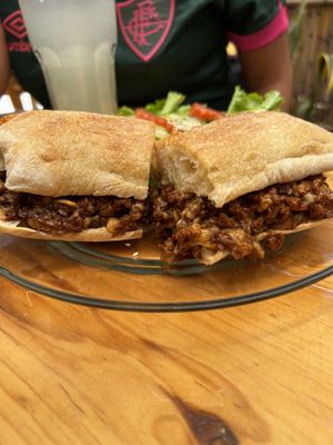 Soy sandwichh  at La Selva de los Gatos in Oaxaca