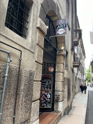   at "Art & Chocolate" in Verona