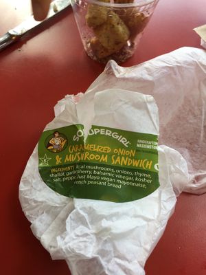 Sandwich ingredients  at Soupergirl - Takoma in Washington