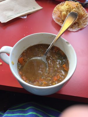 Nun bean soup at Soupergirl - Takoma in Washington