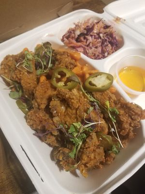 Chik'n and sweet potato waffles at Ipanema in Richmond