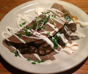 Buckwheat Blintz at Ipanema in Richmond