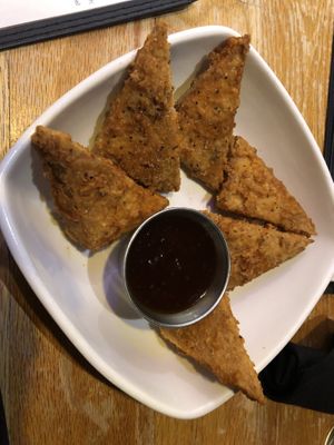 Tofu wings (gochujang)   at Ipanema in Richmond