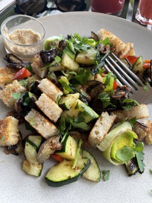 Grilled Vegetable salad  at Land Food and Coffee in Funchal