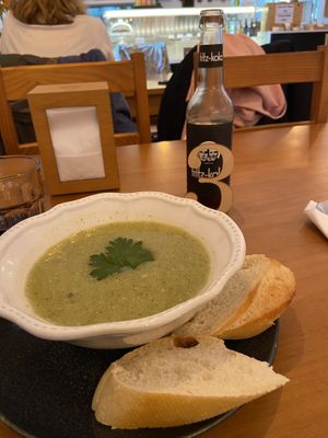 Soup  at Cantina do Bem in Caminha