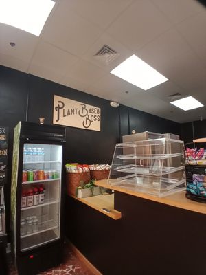 Interior at Plant Based Boss in Hickory