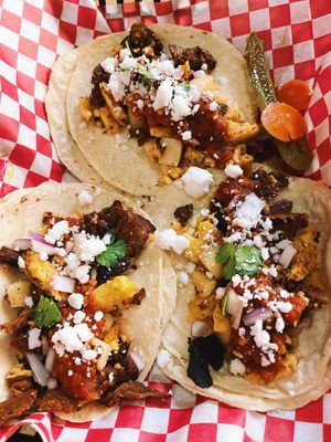 tacos at Plant Based Boss in Hickory