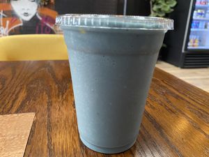 Tar Heel (Spirulina Smoothie) 💙🦋💙  at Plant Based Boss in Hickory