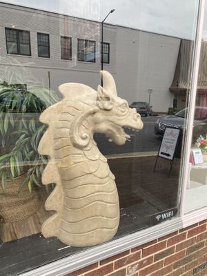 Dragons Here  at Plant Based Boss in Hickory