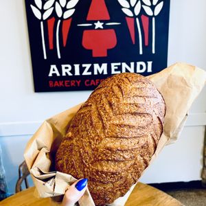 Vegan Whole Wheat Sourdough   at Arizmendi Bakery in San Rafael