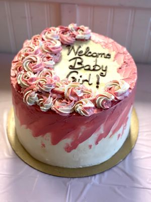 Baby Show Cake at Indigo Valley in Wasilla