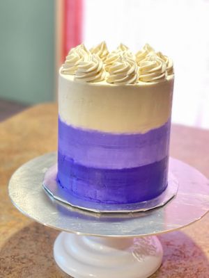 Custom Birthday Cake at Indigo Valley in Wasilla