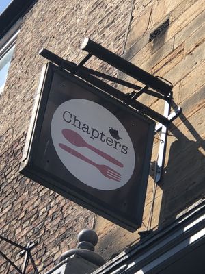 Look for the sign!  at Chapters in Durham