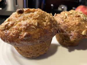 Banana walnut muffins  at Arizmendi Bakery and Pizzeria - 9th Ave in San Francisco