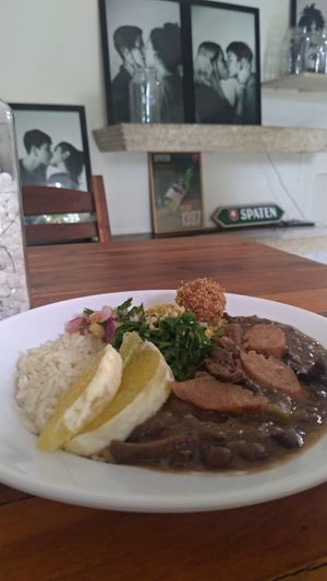 feijoada vegana at Nabati Comida Vegana in Natal