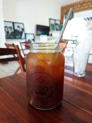 mate tea at Nabati Comida Vegana in Natal