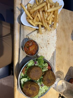 Falafel plate   at PF McCarthy's in Kenmare