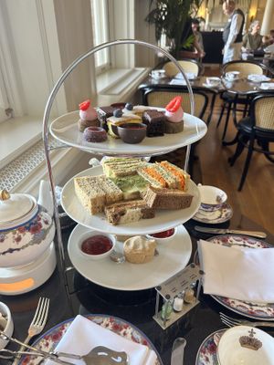   at Tea at The Empress in Victoria