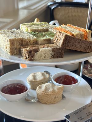   at Tea at The Empress in Victoria