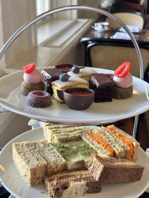   at Tea at The Empress in Victoria