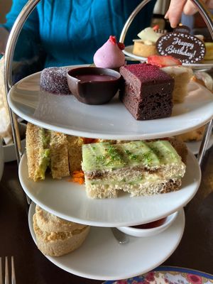   at Tea at The Empress in Victoria