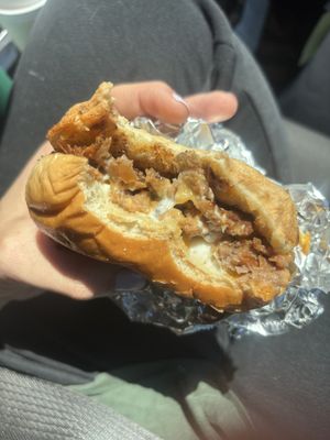 Chopped cheese  at Harrison Street Cafe in Richmond