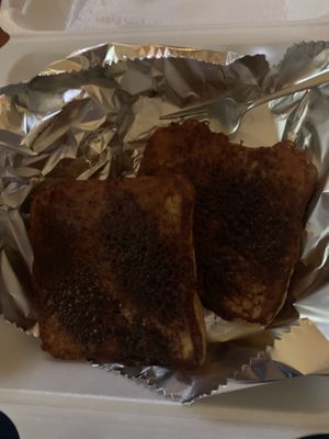 Vegan French toast🤩 at Harrison Street Cafe in Richmond