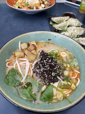 Tantanem Ramen mit extra Tofu  at Who Killed The Pig in Giessen