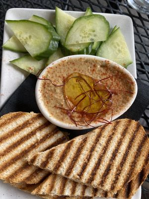 White bean hummus  at Tapateria in Colorado Springs