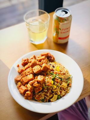 chicken dumplings at Jupiter in Winthrop