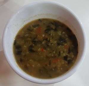 Kitchari at Govinda's Healthy Cafe in Ulaanbaatar