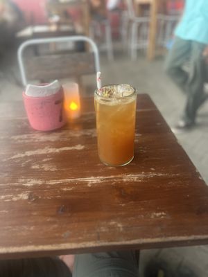 Passion fruit iced tea   at Cantina Mexicana in 