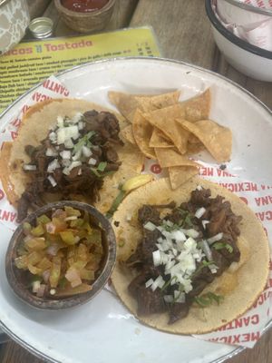Tacos   at Cantina Mexicana in 