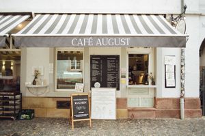   at Café August in Freiburg
