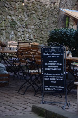   at Café August in Freiburg