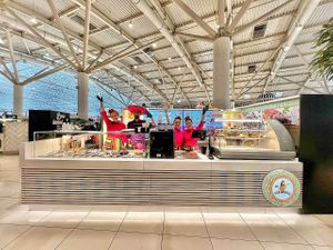 Наш островок в Авиапарке Pita Burrito at Pita Burrito in Moscow