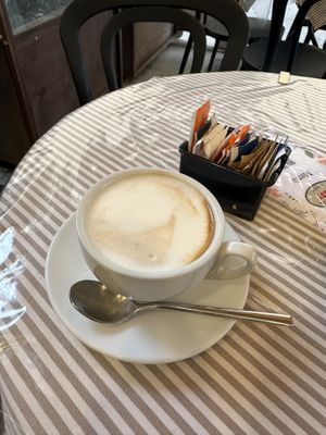 Cappuccino w/ soymilk  at Caffeteria Sandy in Arezzo