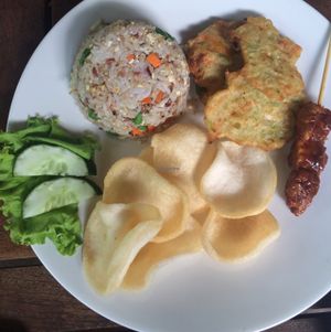 nasi goreng at Tasty Vegan in Seminyak