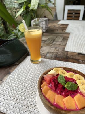 Orange juice is ❤️‍🔥  at Tasty Vegan in Seminyak