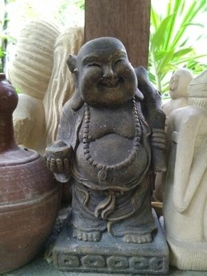 Happy Buddha  at Tasty Vegan in Seminyak