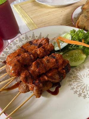 Sate  at Tasty Vegan in Seminyak