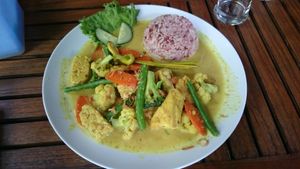 Nasi Kare at Tasty Vegan in Seminyak