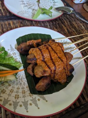 Sate at Tasty Vegan in Seminyak
