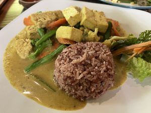 Nasi Kare  at Tasty Vegan in Seminyak
