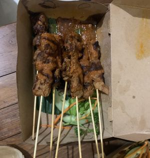 Sate  at Tasty Vegan in Seminyak