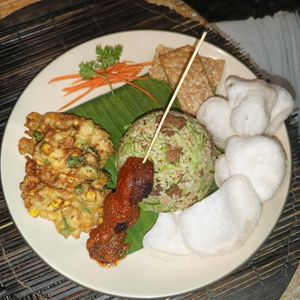 Nasi Campur at Tasty Vegan in Seminyak