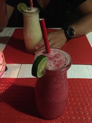 Juices  at Tasty Vegan in Seminyak