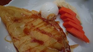 Pancakes at Tasty Vegan in Seminyak