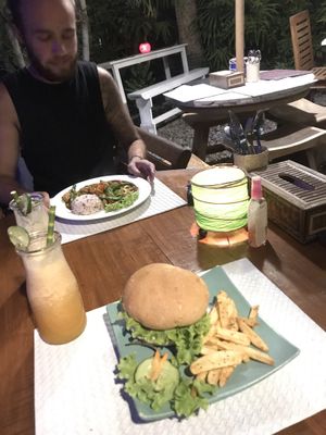 The food is really good!  at Tasty Vegan in Seminyak